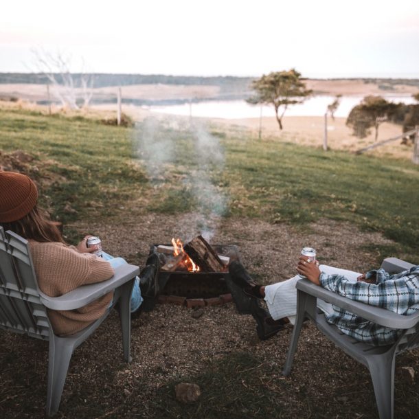 South Coast accommodation firepits views